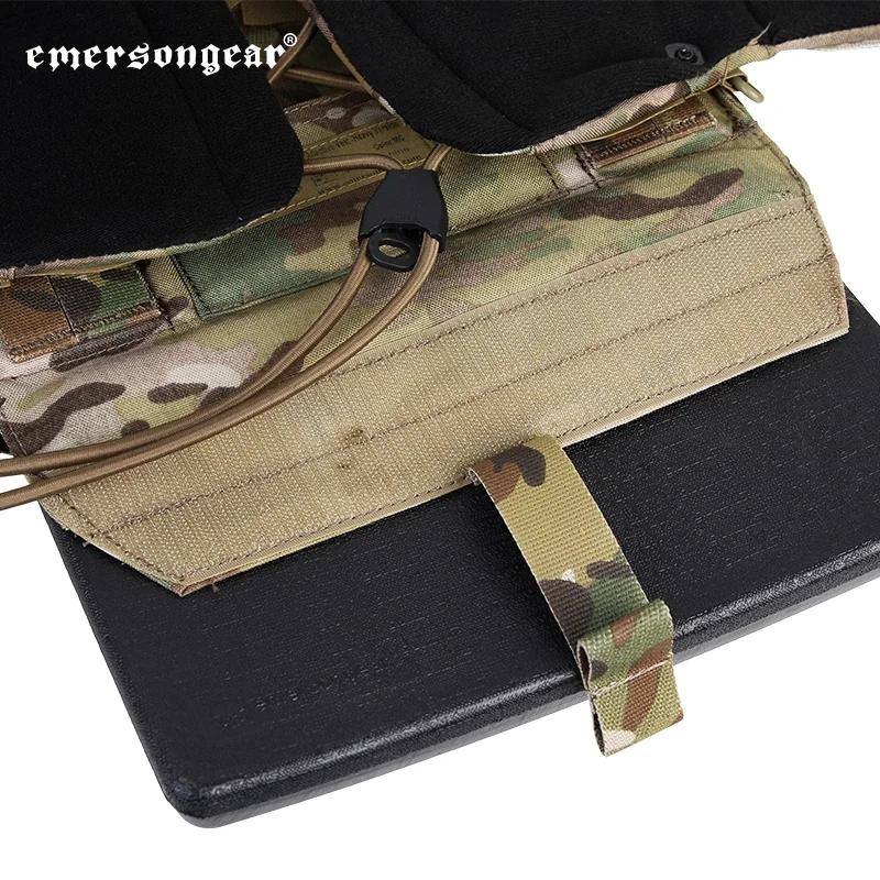 Emersongear porte-plaque adaptatif pour gilet tactique AVS Version lourde système Molle Airsoft chas