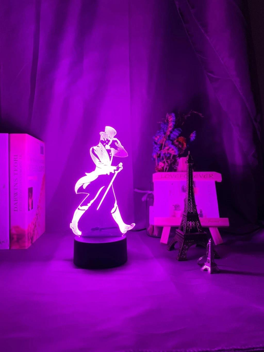 3D Led Johnnie Walker garder la marche veilleuse pour Bar salle éclairage décoratif Usb alimenté par
