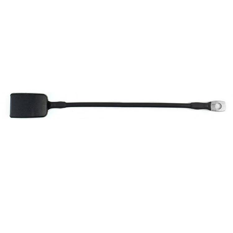 Longue tige L = 430mm/370mm, longue tige en plastique noire pour voiture, boucle de ceinture de sécu