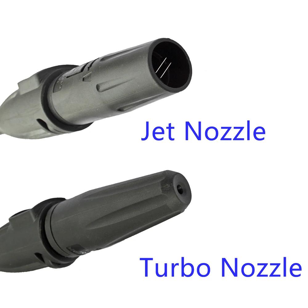 Nettoyeur haute pression baguette pointe Jet d'eau Lance buse rotative Turbo Lance voiture laveuse J