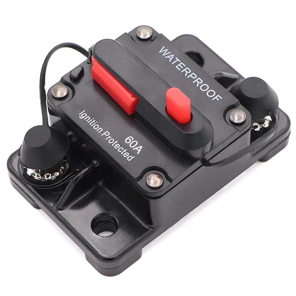 Disjoncteur 30a 40a 50a 60a 70a 80a 100a 120a 150a 200a 250a 300a AMP fusible Reset 12-48V DC voitur