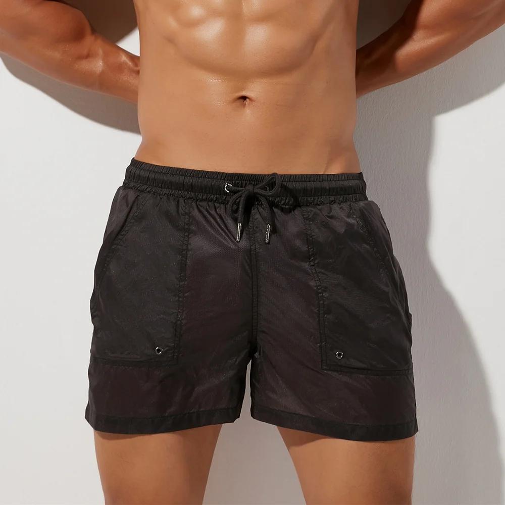 Shorts pour hommes SEOBEAN, shorts décontractés doublés en mesh, shorts d'été fins et légers à sécha