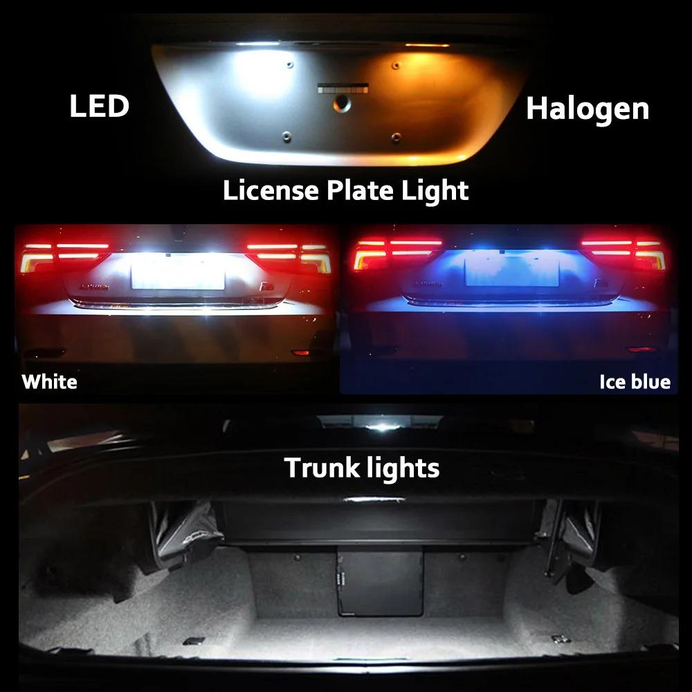 MDNG 8 pièces Kit d'éclairage intérieur LED Canbus pour Mazda 3 2004 2005 2006 2007 2008 2009 lampe 