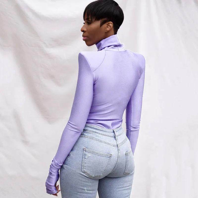 AHAgaga vêtements de détente à manches longues Fitness barboteuses femmes combinaisons Sexy bureau d