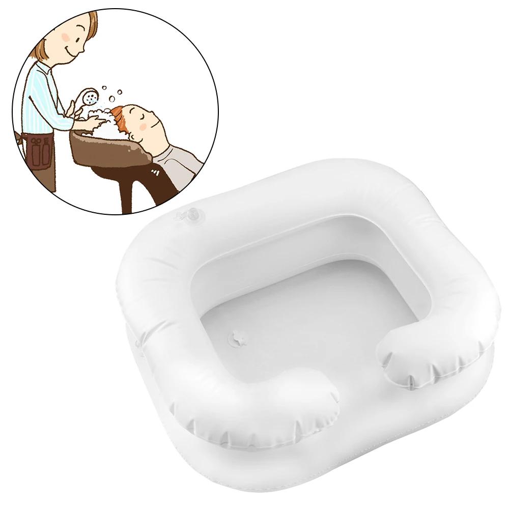 Plateau de shampoing, lavabo de lavage des cheveux pour personnes handicapées, baignoire gonflable P