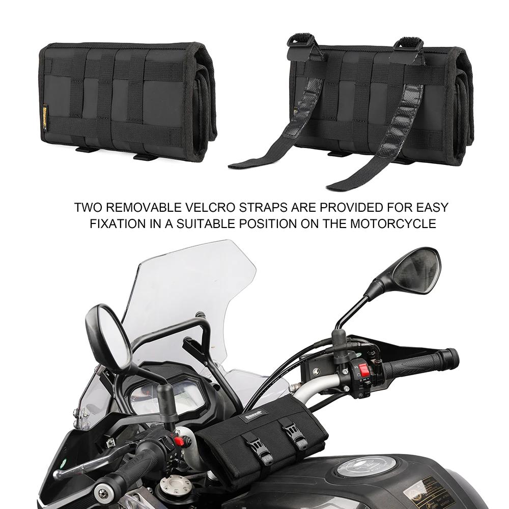 Rhinowalk – sac à outils pour moto, boîte à outils en rouleau, sac de selle, Kit de réparation Porta