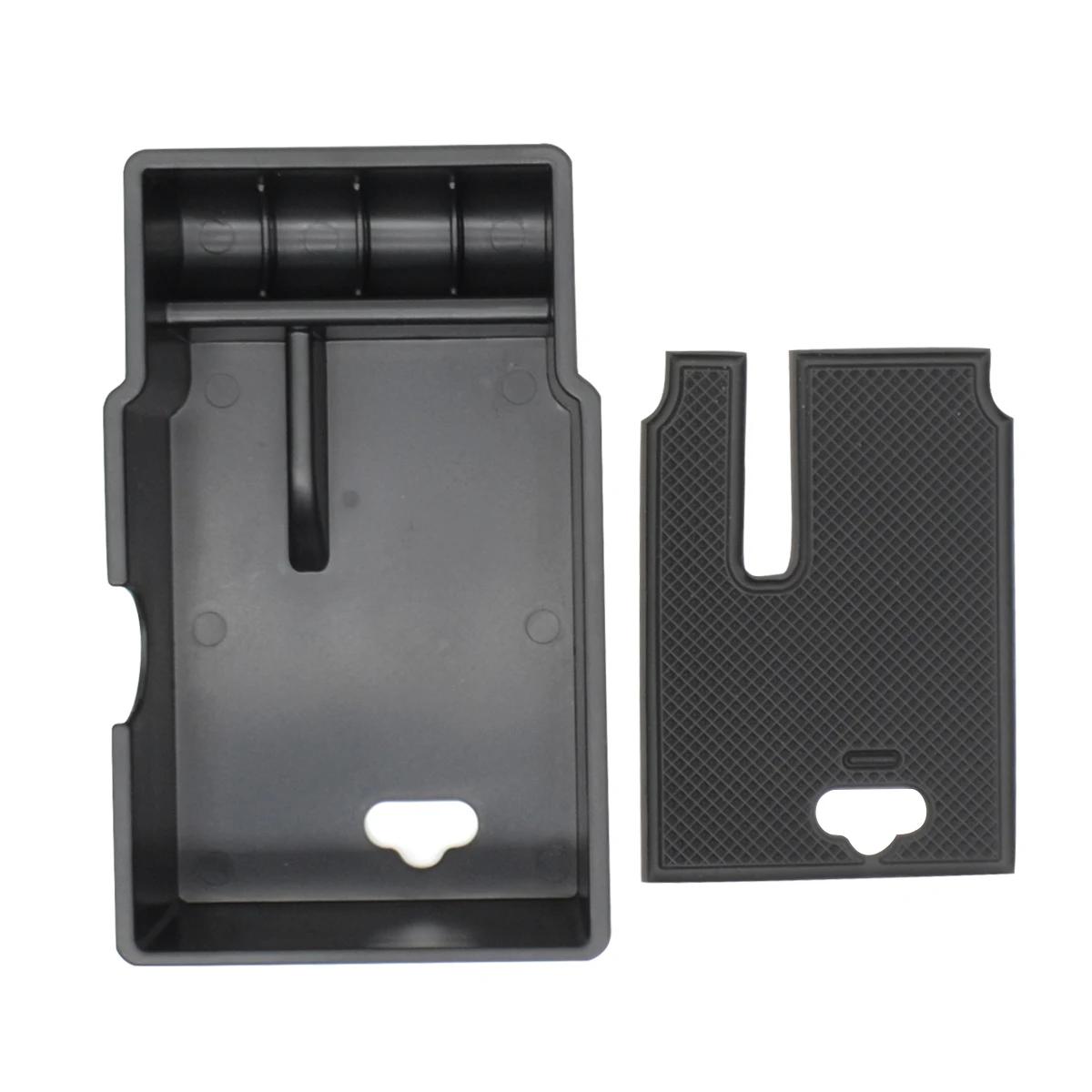 Pour Fiat 500X accoudoir boîte de rangement Console centrale organisateur conteneur plateau gant cas