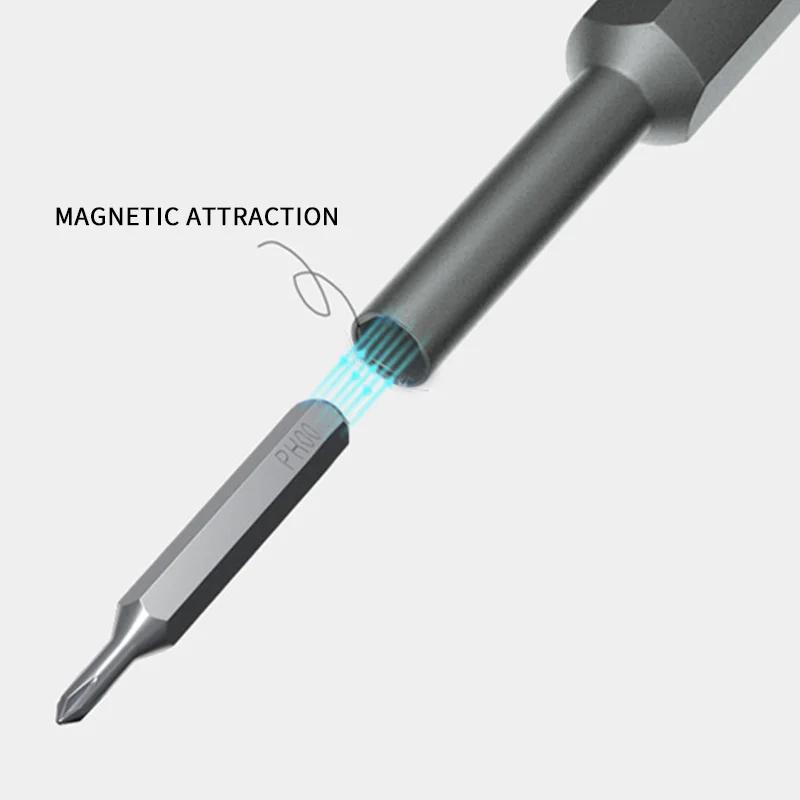 Jeu de tournevis Kit de tournevis magnétiques embouts précision électrique Xiaomi ordinateur Tri Win