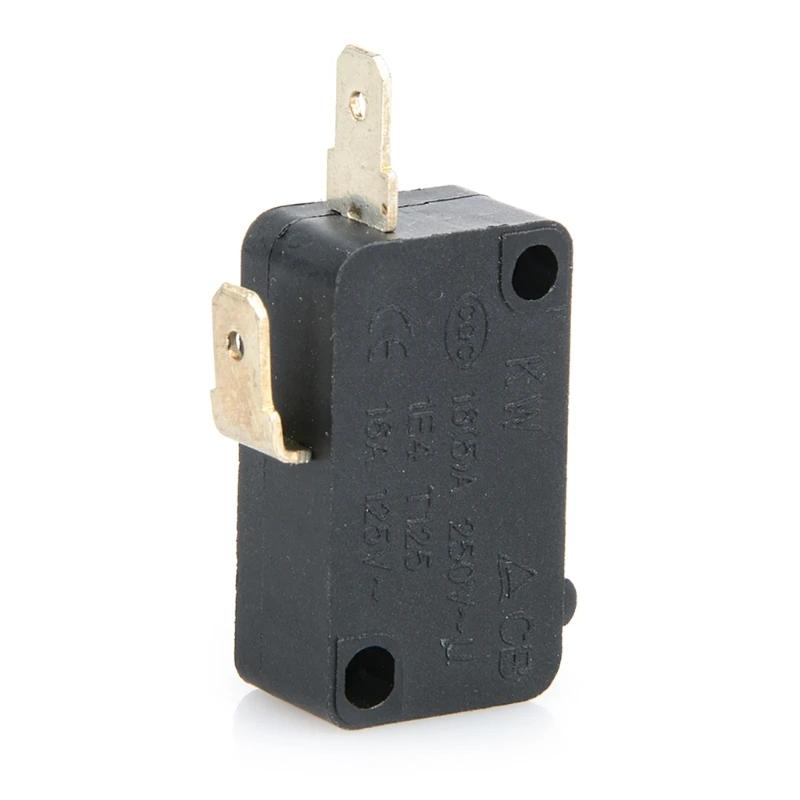 Micro interrupteur à 2 broches pour four à micro-ondes, 16a 250V, Micro interrupteur pour Machine à 