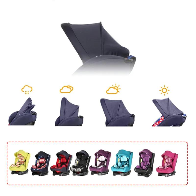 Auvent solaire pour siège de sécurité pour bébé, panier, pare-soleil universel avec tige de Support,
