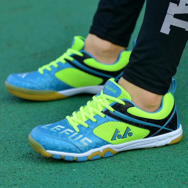 Chaussures de Tennis de Table professionnelles pour hommes, chaussures de Badminton, de compétition,
