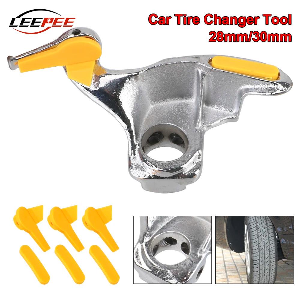 Changeur de pneus de voiture 28/30mm, outils de changement de pneus, pinces, clé, Kit de démontage, 