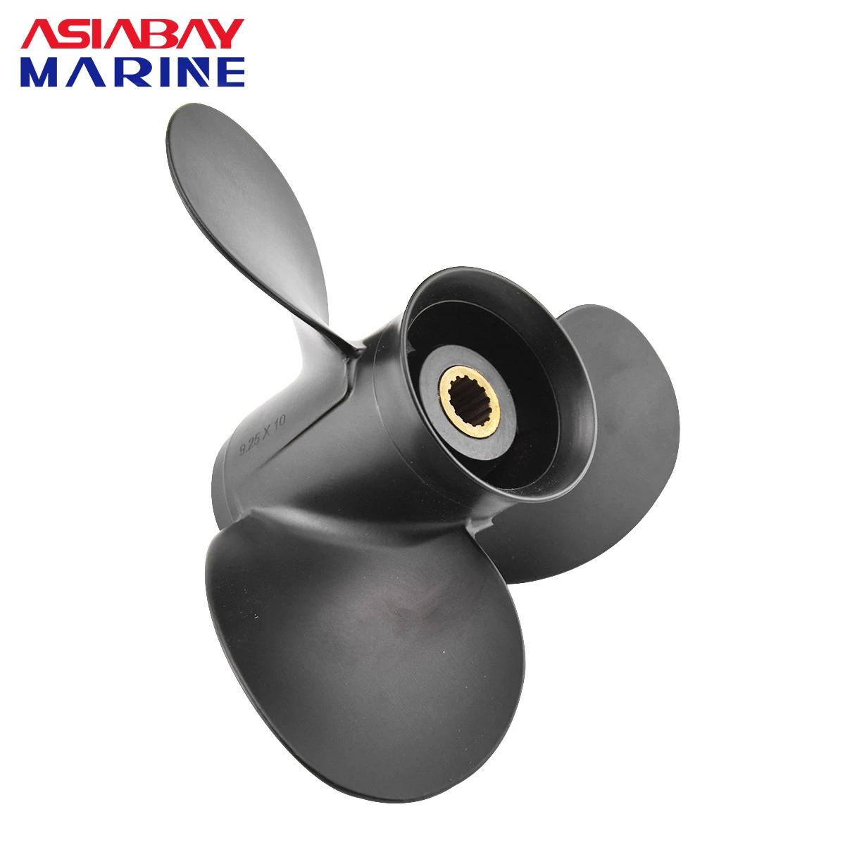 Hélice hors-bord pour Tohatsu Mercury 9.9hp 15hp 20hp 9.25x10, vis en alliage d'aluminium pour batea