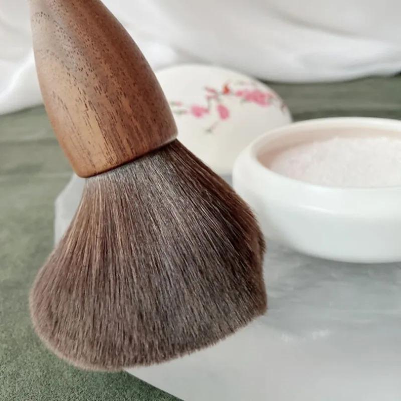 Ensemble de pinceaux de maquillage de Style Vintage chinois, poudre cosmétique, Blush, fond de teint