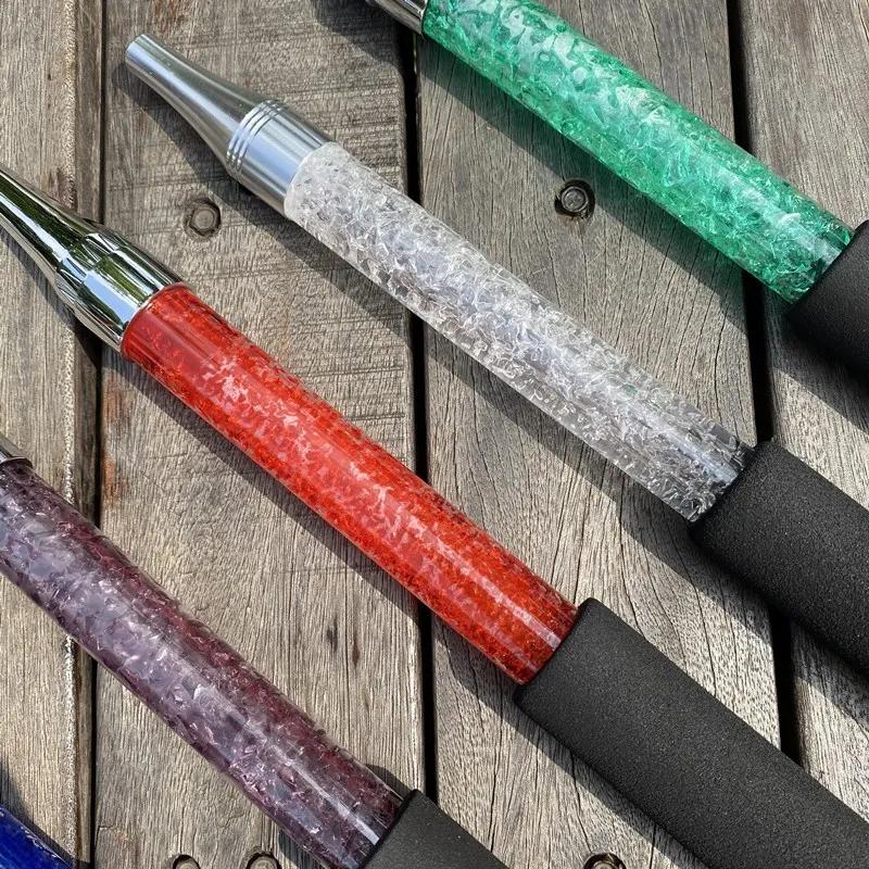 Manche de Gel de glace fraîche pour narguilé de 37CM, embout Shisha à congélation rapide avec éponge