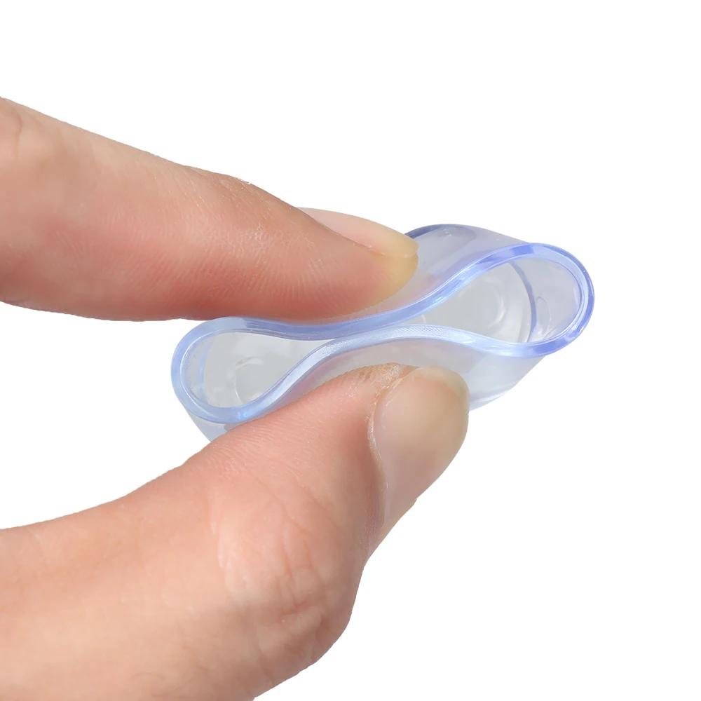 Embouts de pieds de chaise ovales coordonnants, protège-pieds, coussinets, silicone, meubles, housse
