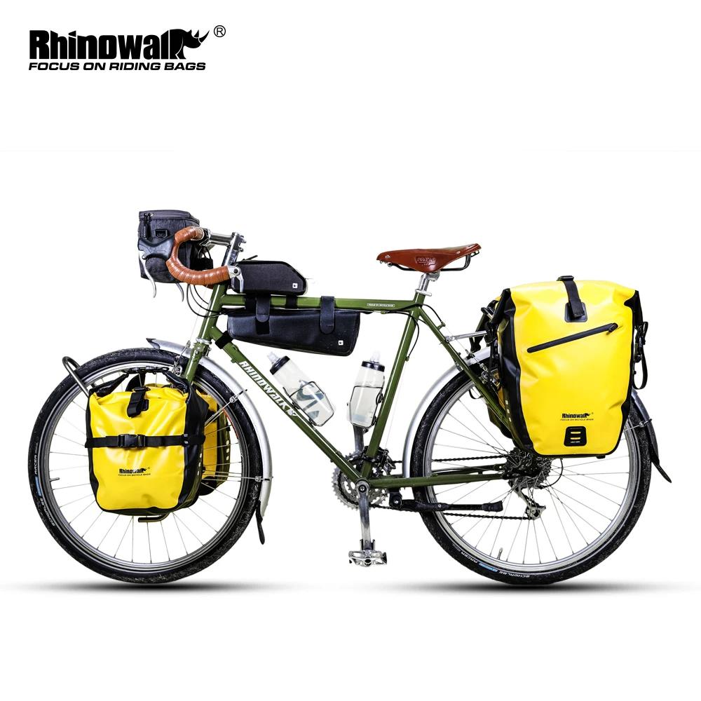 Bal inowalk-Ensemble de sacs de vélo pour voyage longue distance, sac de vélo étanche, sacoche de gu