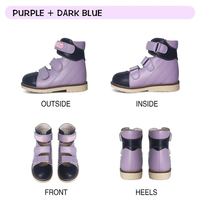 Ortoluckland – sandales en Denim pour enfants, chaussures orthopédiques d'été pour filles et garçons