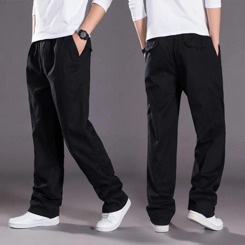 Pantalon Cargo homme été printemps coton vêtements de travail nouveau en grande taille 6XL décontrac