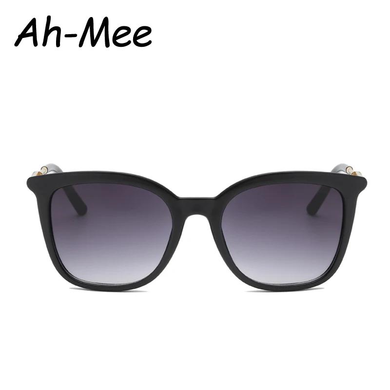Lunettes de soleil carrées classiques femmes hommes Vintage marque lunettes de soleil cadre en allia