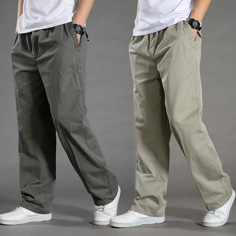Pantalon Cargo homme été printemps coton vêtements de travail nouveau en grande taille 6XL décontrac