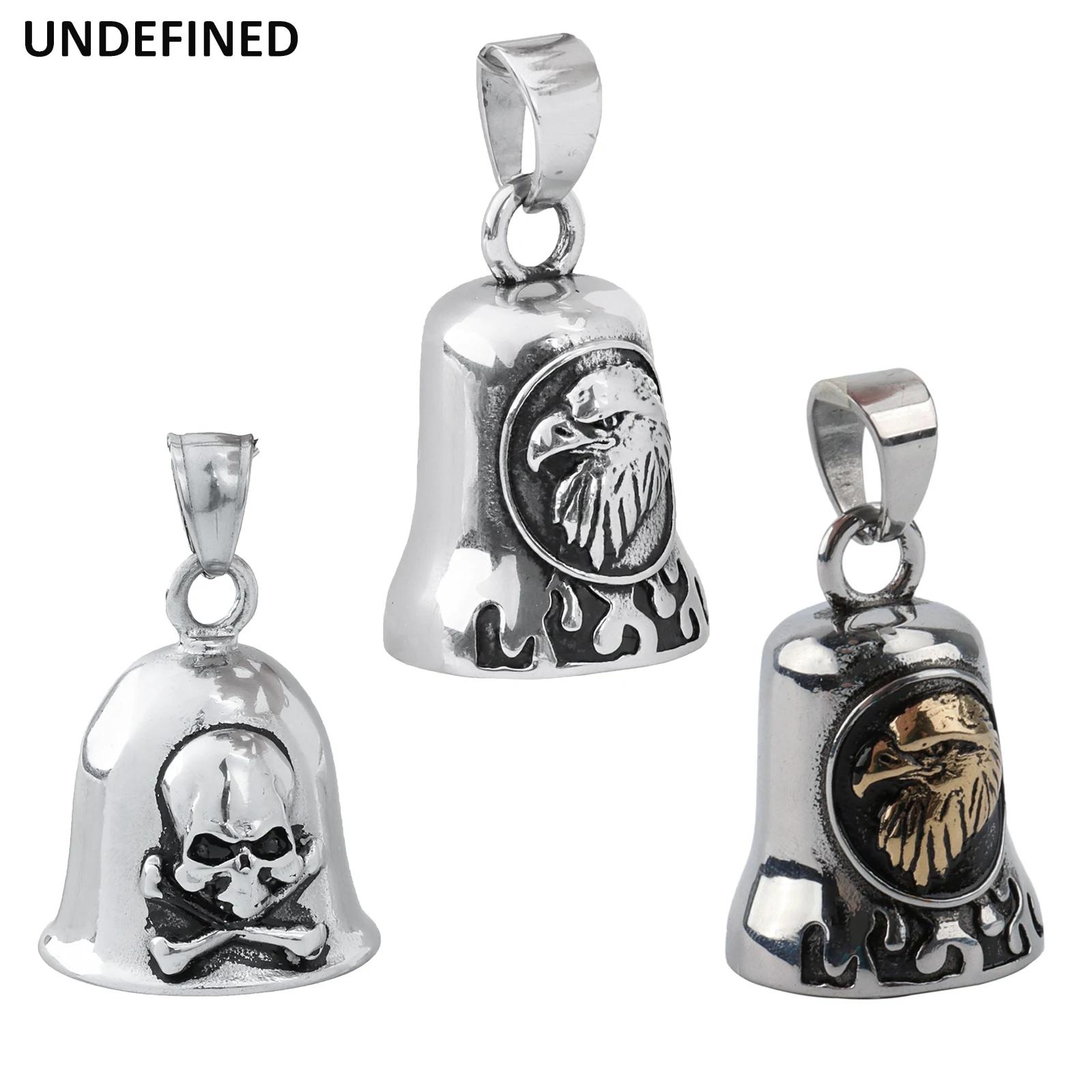 Cloche de moto universelle en acier inoxydable, pour Harley Indian Scout Touring Softail Dyna Bobber