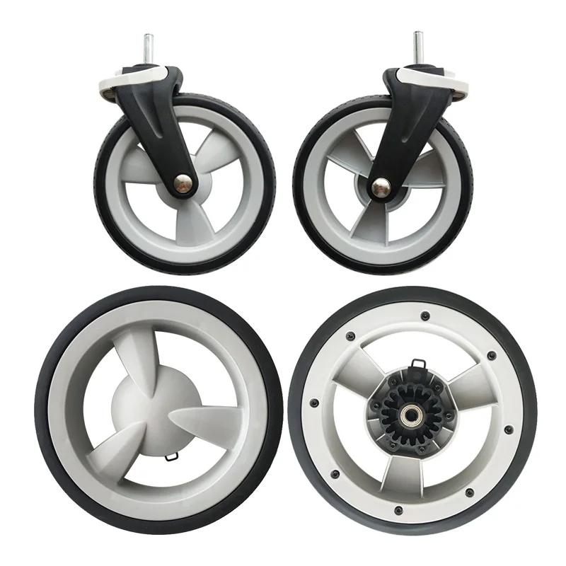 Roues de poussette pour Stokke Xplory V V3 V4 V5 V6 Dsland, roue avant ou arrière, accessoires de re