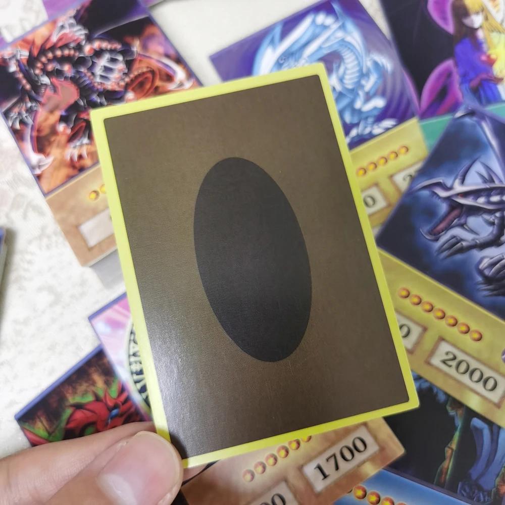 100 pièces Yu-Gi-Oh Anime Style cartes yeux bleus magicien foncé Exodia Obélisque Slifer Ra Yugioh D