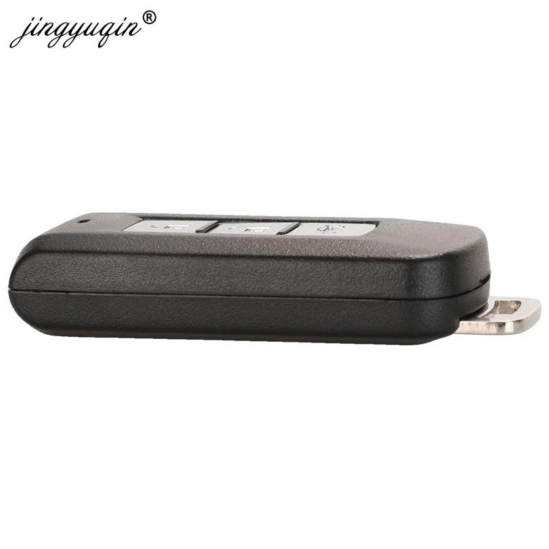 Jingyuqin 3 boutons Smart télécommande clé Fob FSK 433MHz ID46 ID47 puce pour Mitsubishi Lancer Outl