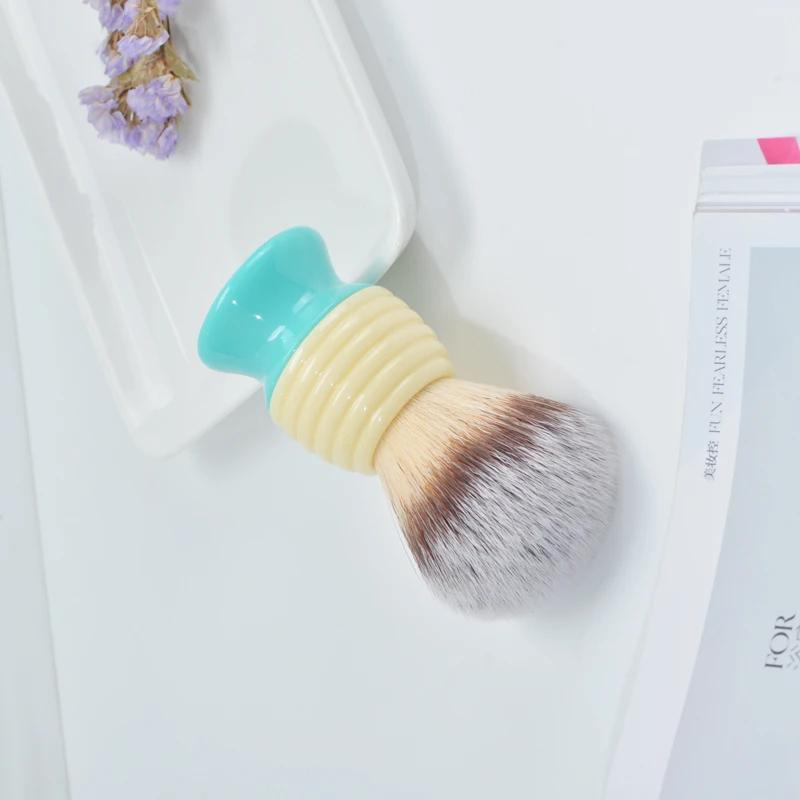 YAQI Bali 24mm brosse de rasage pour hommes en cheveux synthétiques avec noeud