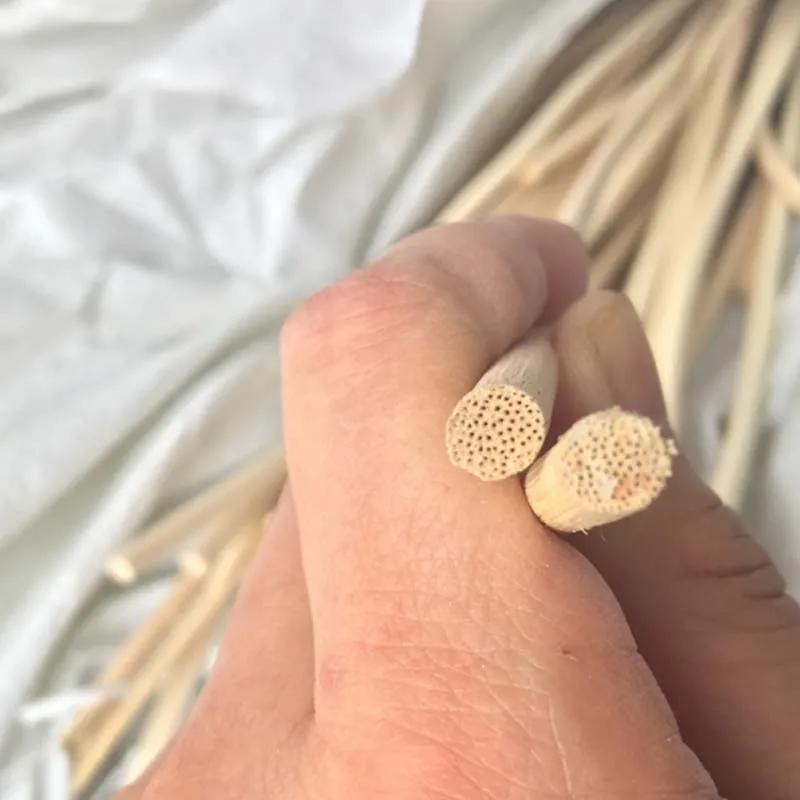 Bâton de canne à noyau en rotin naturel indonésien, diamètre rond de 10 mètres, meubles de maison, c