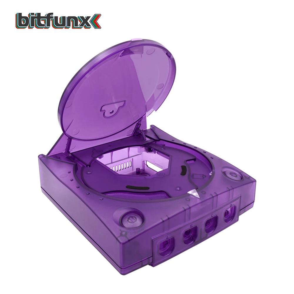 Bitfunx-Coque Translucide de Remplacement en Plastique pour SEGA Dreamcast, Boîtier Transparent pour