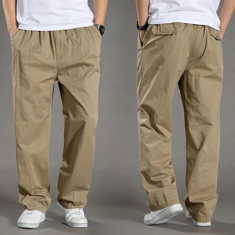 Pantalon Cargo homme été printemps coton vêtements de travail nouveau en grande taille 6XL décontrac