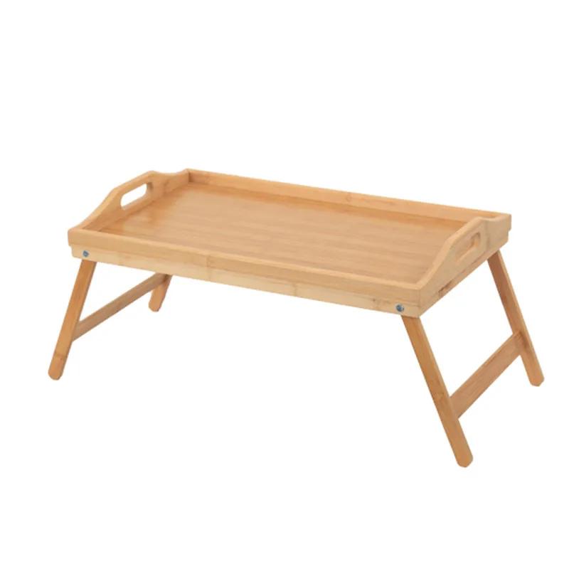 Table d'ordinateur pliable de 50 cm, support pour ordinateur portable, plateau de petit-déjeuner, pl