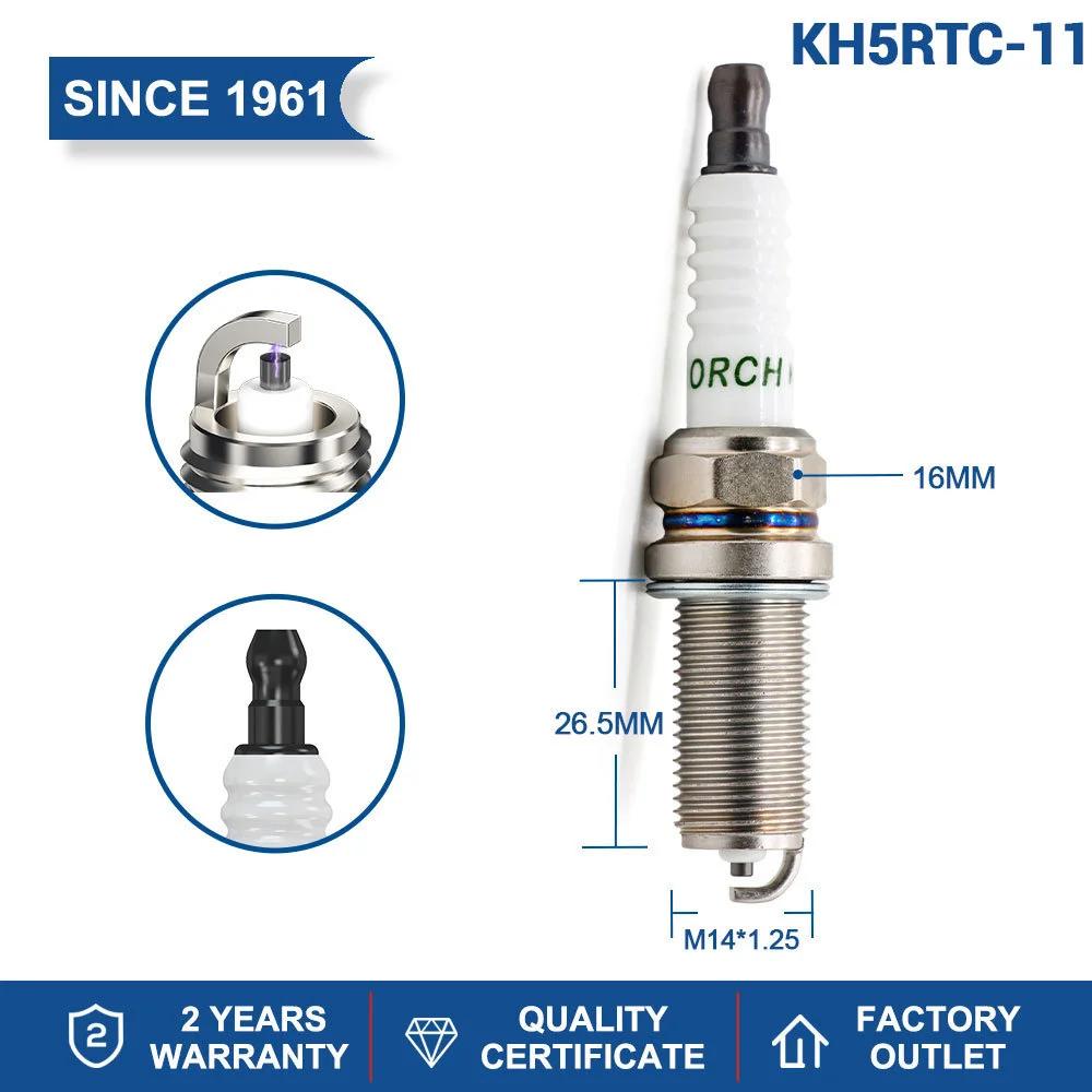 Bougies d'allumage en Iridium, 4 pièces, KH5RTC-11 KH5RPU-11 KH5RIU-11, pour KIA, NISSAN, SUZUKI, TO