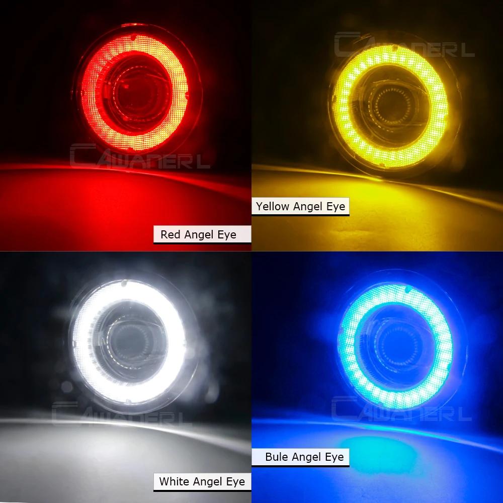 Ensemble de phares antibrouillard LED pour voiture, 2 pièces, feux diurnes DRL 30W H11 12V pour Mits