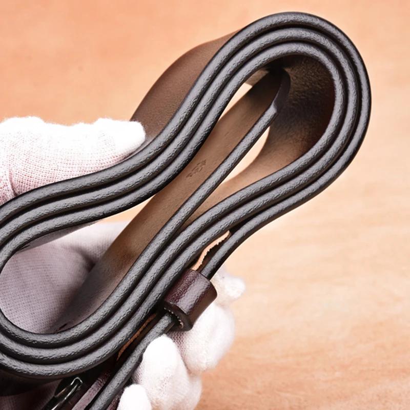 LONG Large Pin strucMale EnvironWaist pour hommes, cuir véritable de haute qualité, grande taille, 1