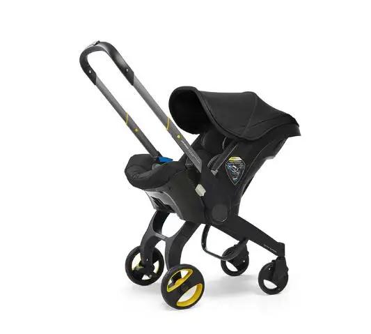 Poussette bébé 3 en 1 avec siège auto, poussette de luxe pour bébé, poussette haute, poussette pour