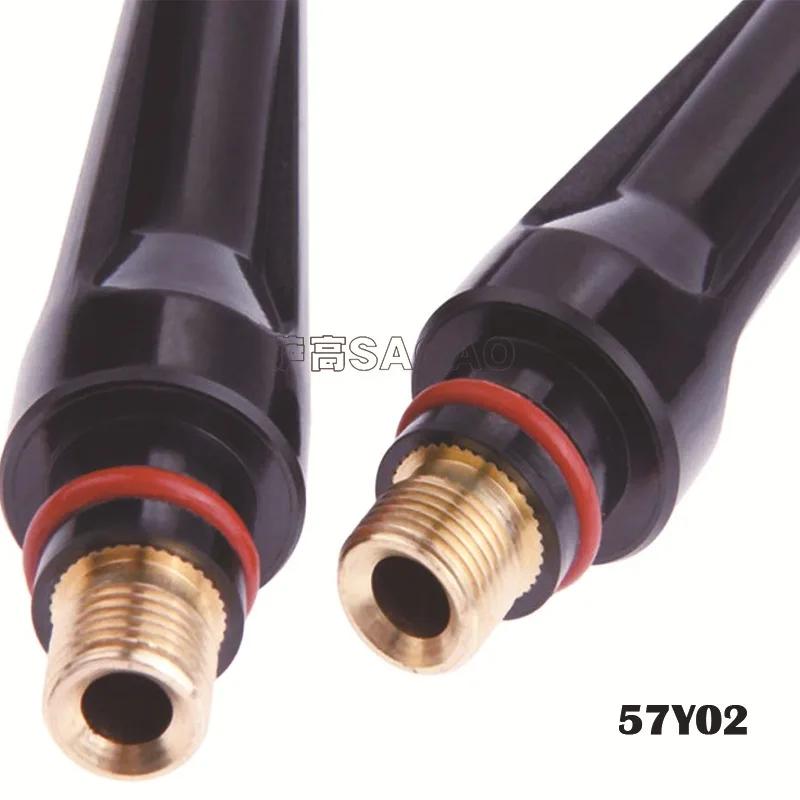 Capuchon arrière Long pour soudage TIG 57Y02, 5 pièces/10 pièces, pour torche de soudage TIG wp 17 1