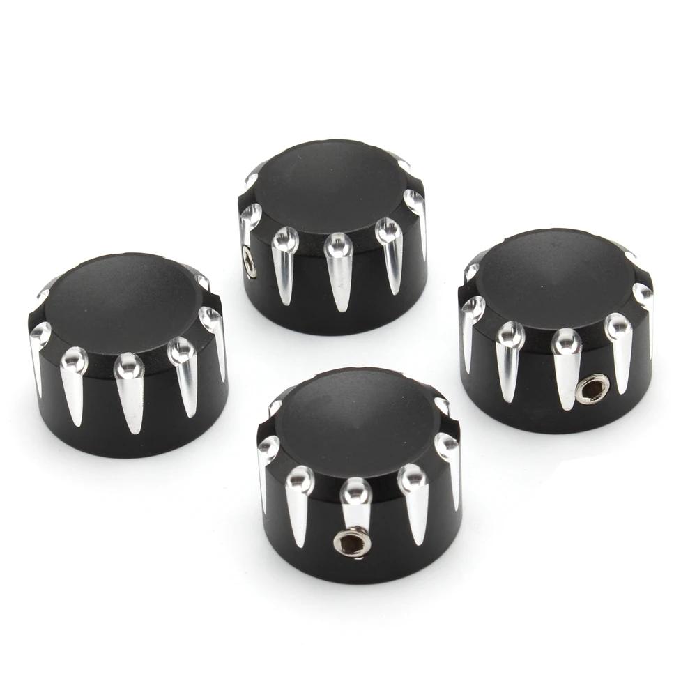 Boulons de tête de moto noirs/or, couvercle d'écrou en aluminium CNC pour Triumph Bonneville T120 T1