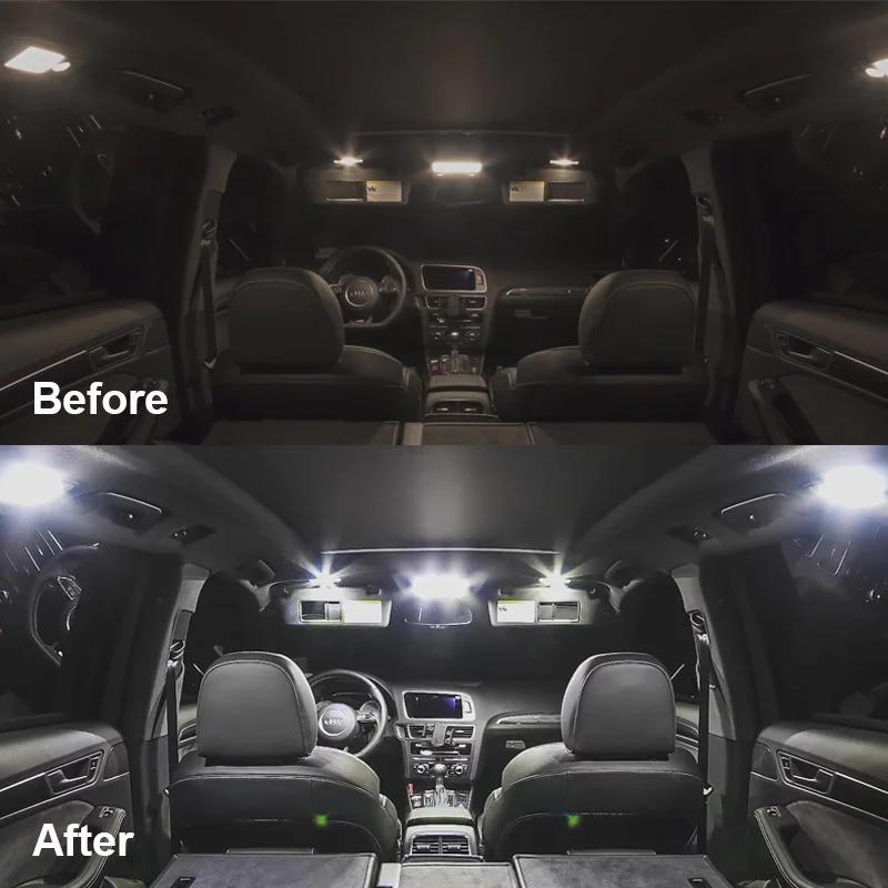 ZUORUI Canbus voiture LED intérieur carte dôme coffre Kit d'éclairage pour Ford Focus 2 3 MK2 MK3 be