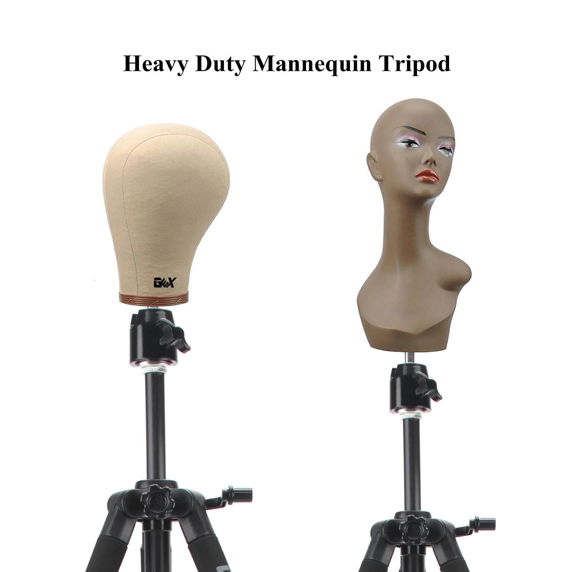 Trépied de Mannequin de formation multifonction GEX/support d'appareil photo, bloc de toile, tête de