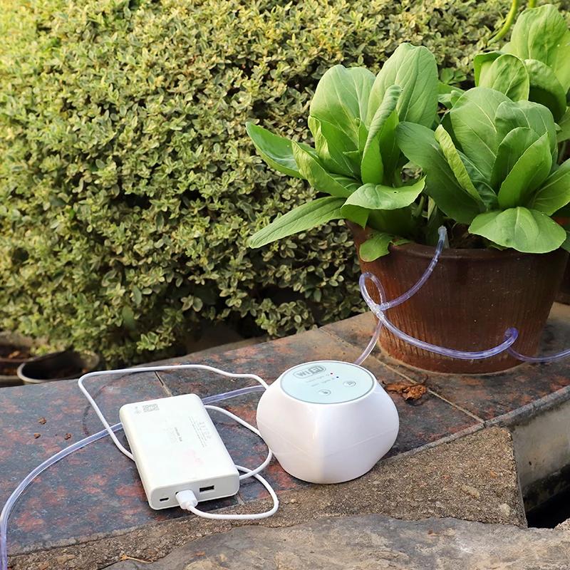 Contrôleur d'irrigation de jardin intelligent WiFi, système d'irrigation goutte-à-goutte automatique
