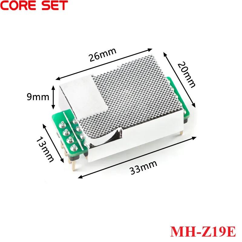MH-Z19E Winsen CO2 Capteur NDIR CO2 Tech Haute Sensibilité, Faible Consommation D'énergie UART, Sort