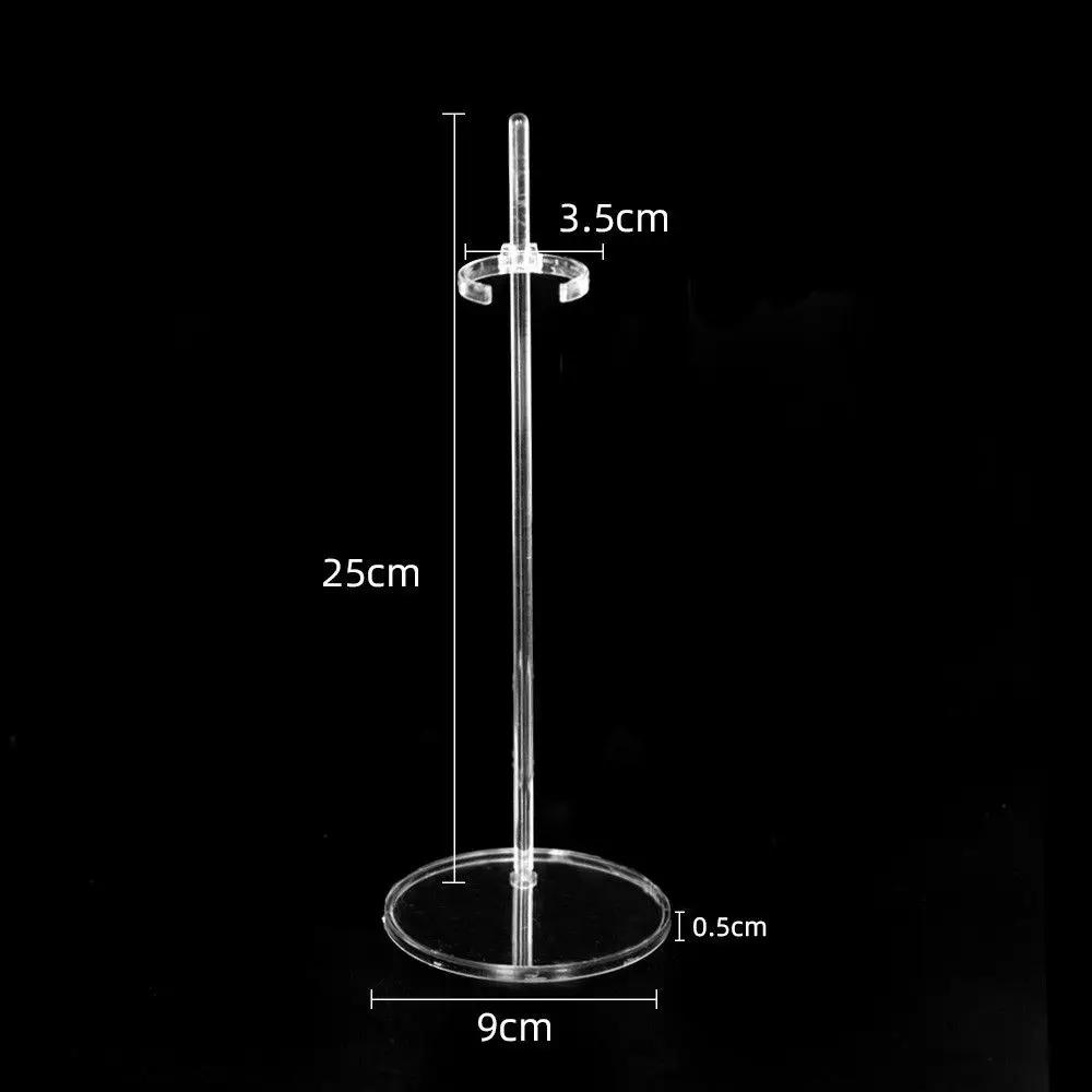 Support transparent pour poupées 1/6, présentoir de 30cm, accessoires de jouets pour enfants de haut