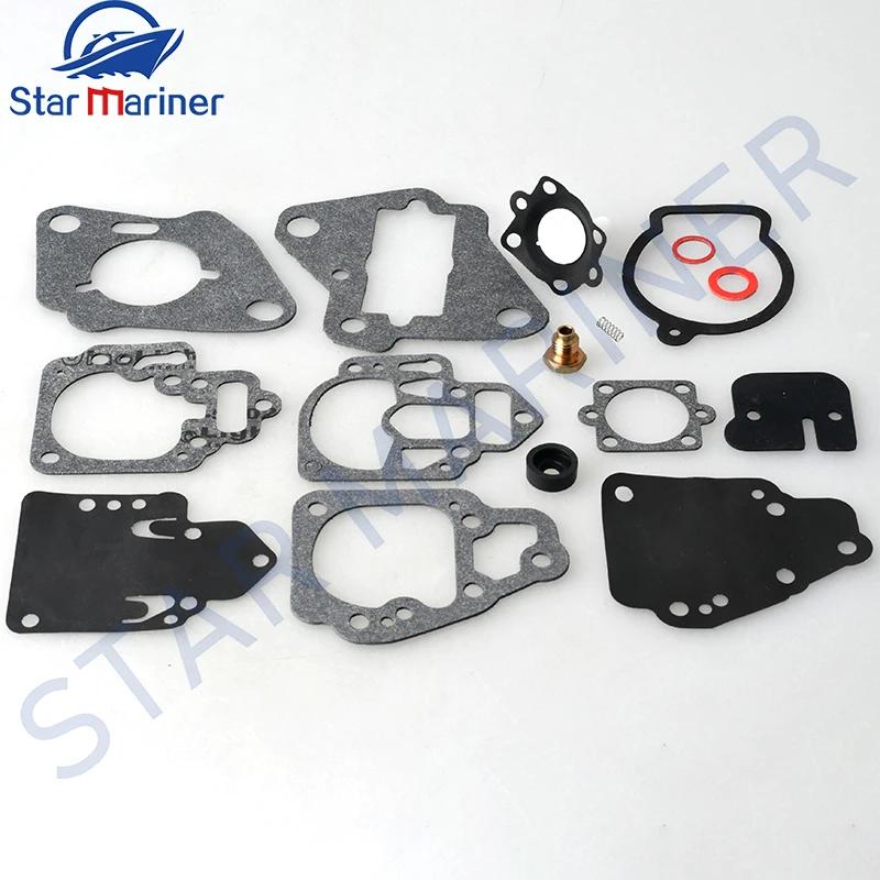 Kit de joint et de diaphragme de carburateur, pour Mercury Many 6 8 9.9 10 15 20 25 HP, moteur hors-