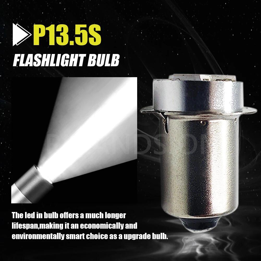 RUIANDSION 2 pièces P13.5S lumière LED extérieure 2835 puce 3V 4.5V 6V 12V 18V ampoule LED à économi