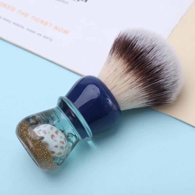 YAQI – brosse de rasage pour hommes, en cheveux synthétiques, 24mm