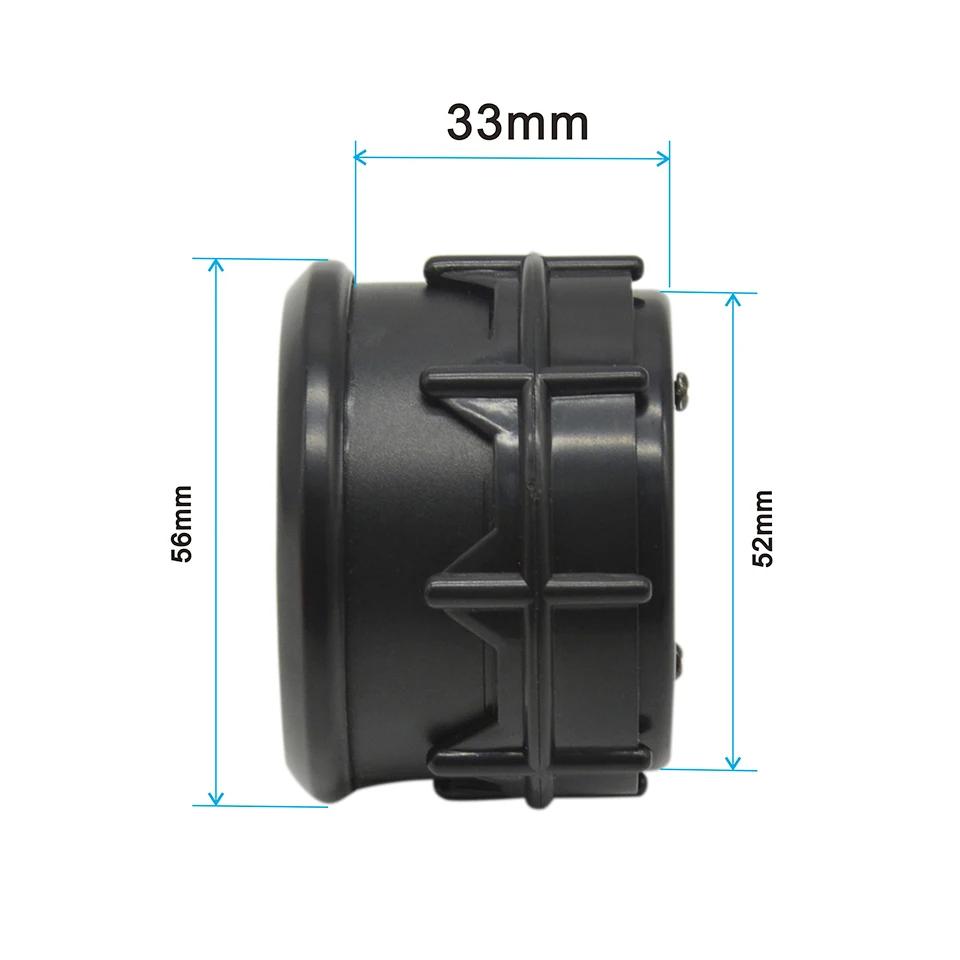 Jauge numérique multifonction Dragon 52 mm pour modification automobile : température de l'eau, temp