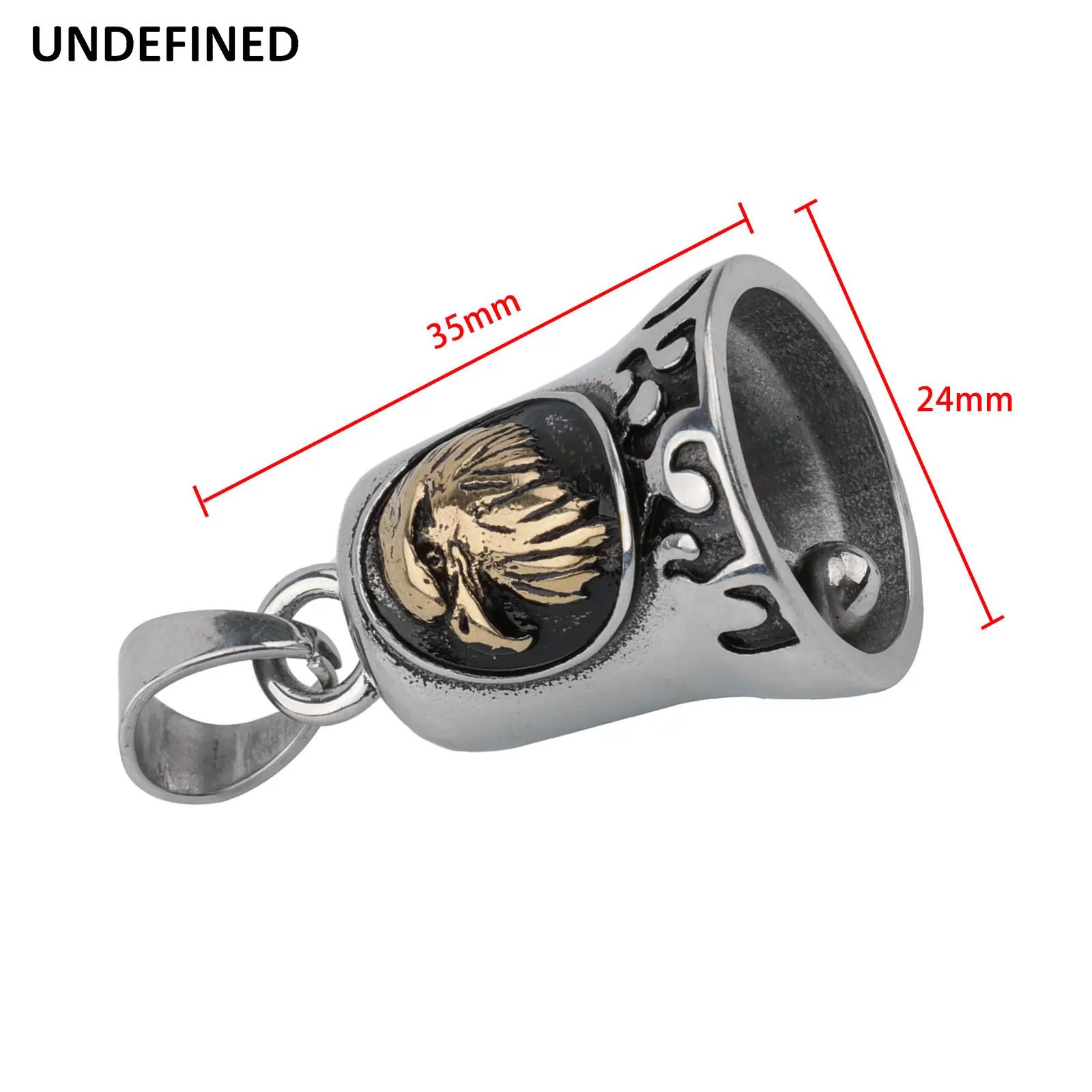 Cloche de moto universelle en acier inoxydable, pour Harley Indian Scout Touring Softail Dyna Bobber